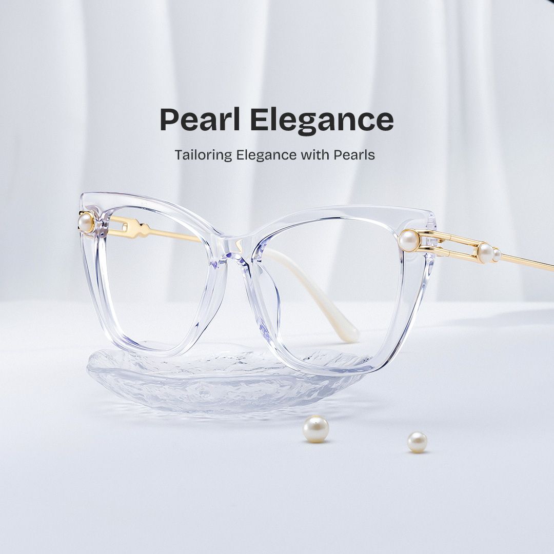 Victor Eyeglasses in Cat eye Clear Frame | ZEELOOL UK0