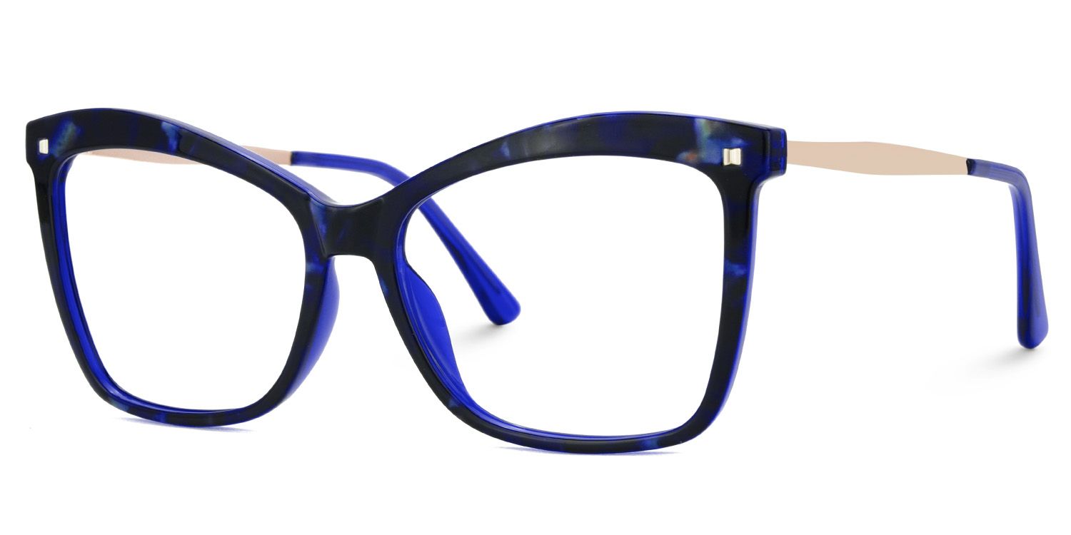 Blue-Tortoise Color for Isaebella Frame Glasses | ZEELOOL UK2