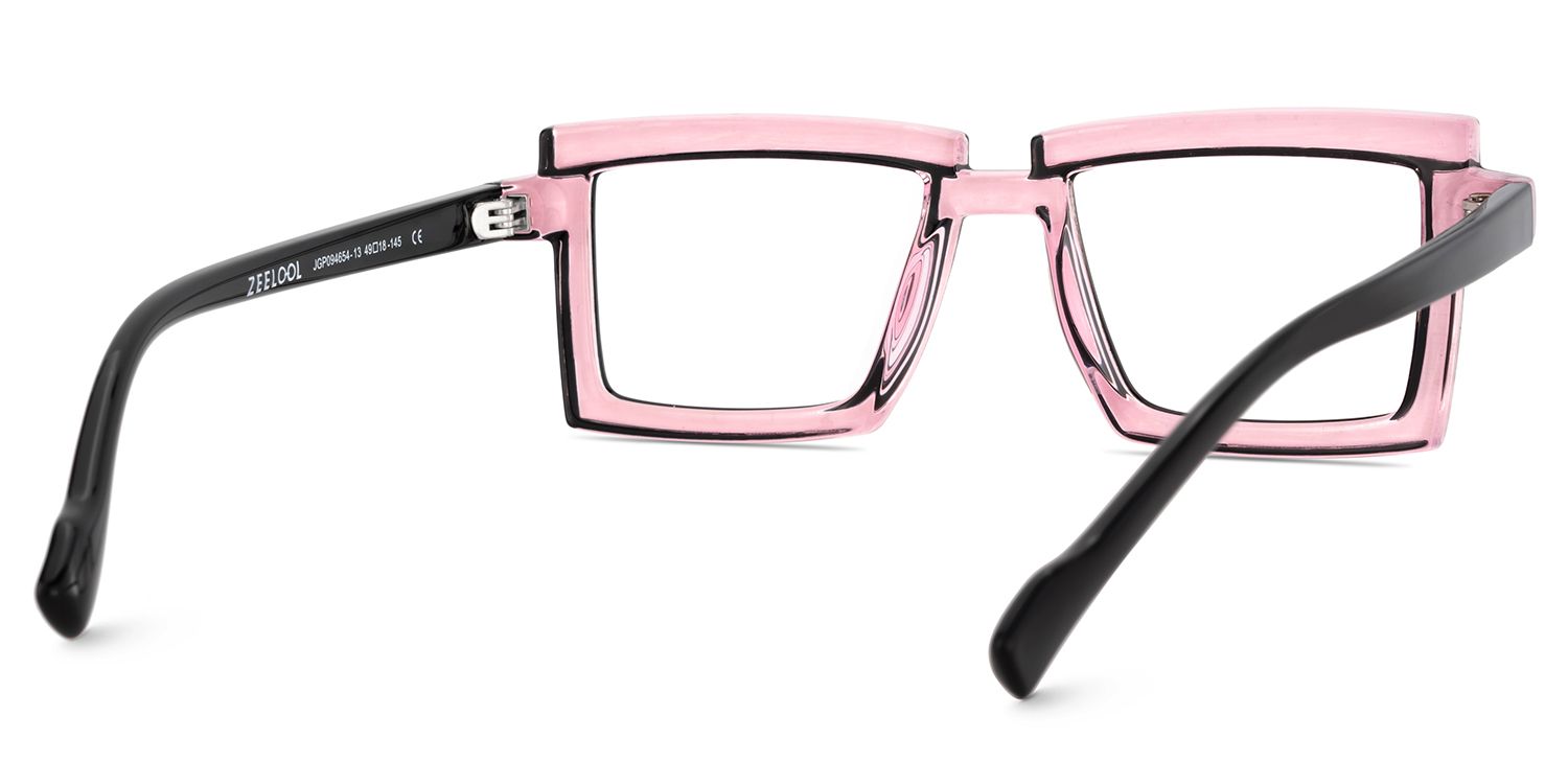 Zephyr Pink Glasses in Cyberpunk Style Eyeglasses5