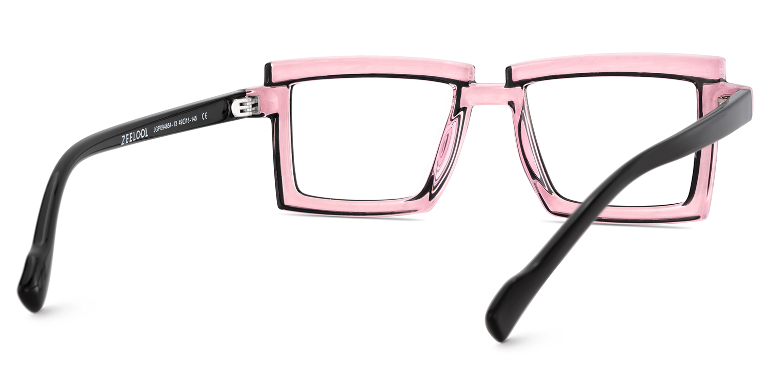 Zephyr Pink Glasses in Cyberpunk Style Eyeglasses5