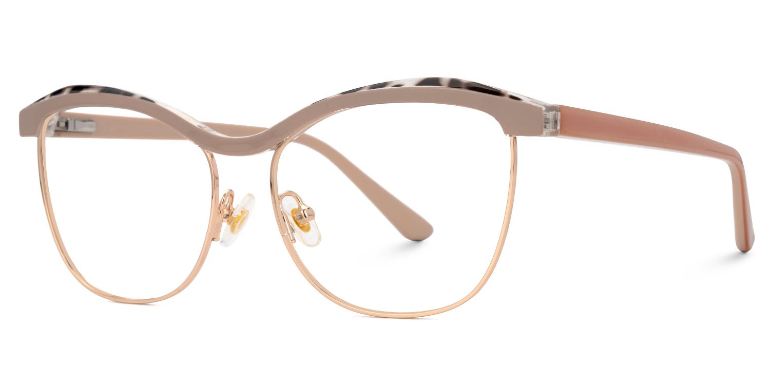 Women Browline Coumba Pink Glasses | ZEELOOL UK1