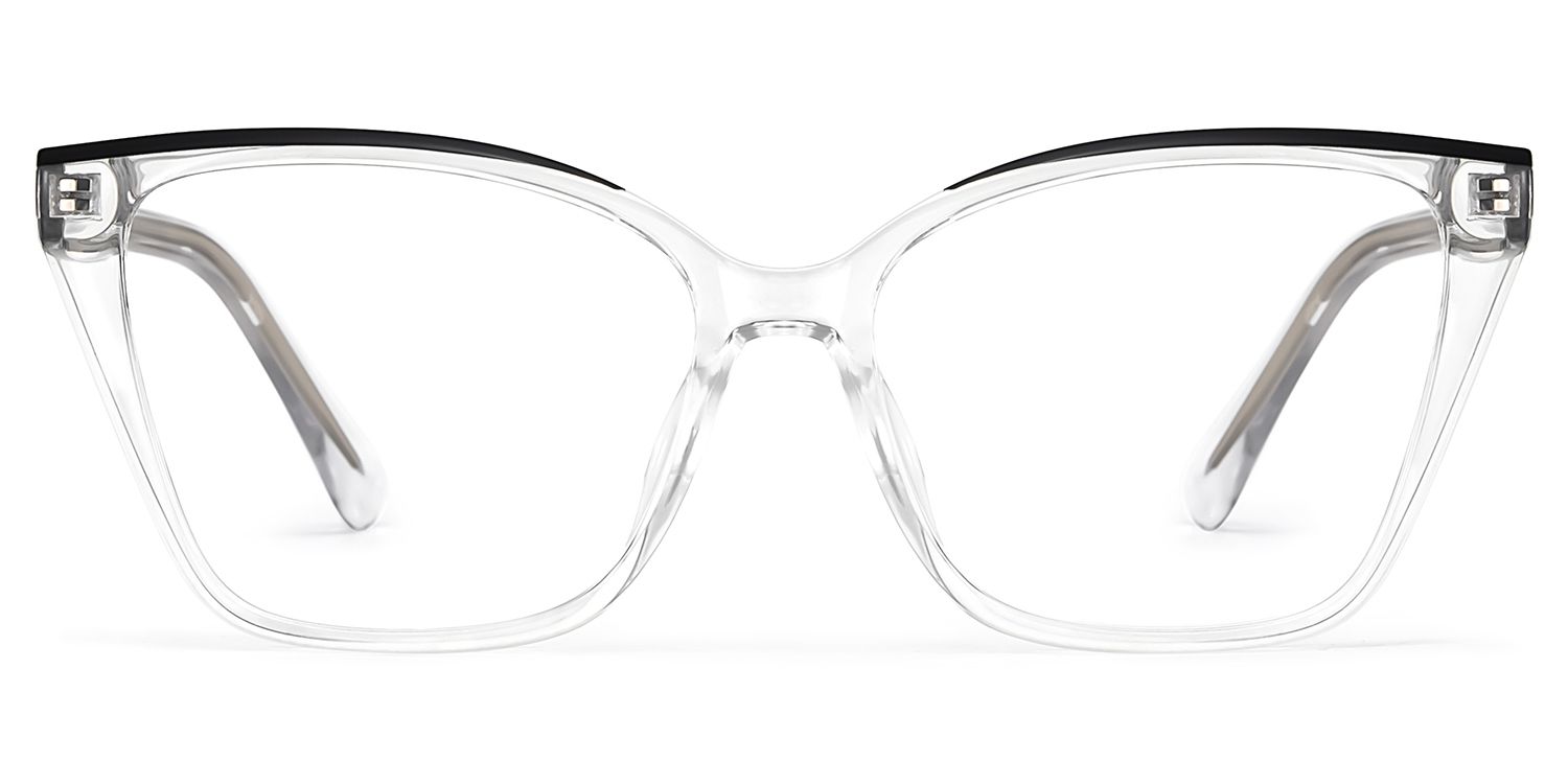 Sienna Clear Butterfly Prescription Glasses | ZEELOOL UK0