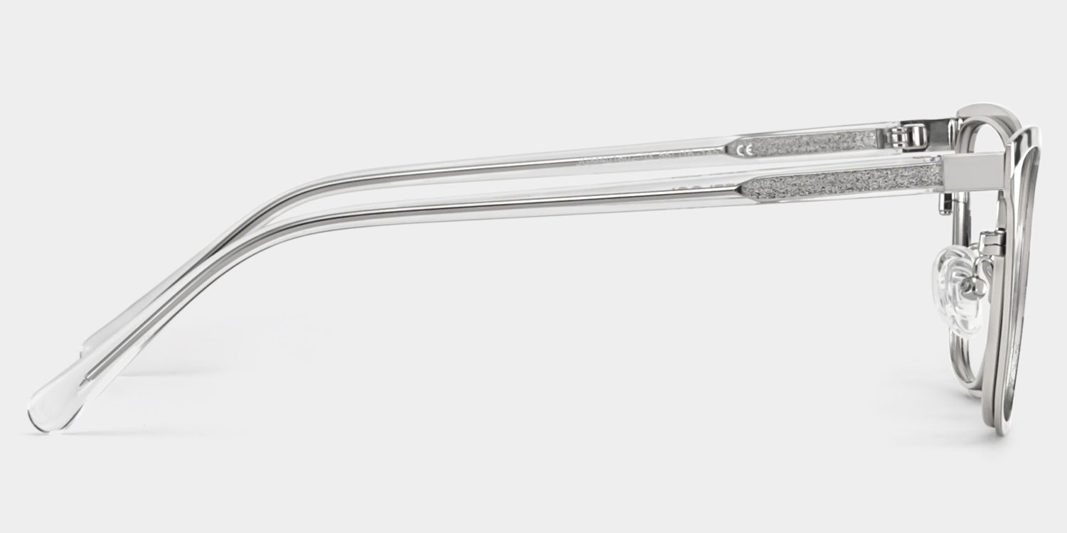 Elise Tortoise Frame Glasses with Rectangle Frame Online | ZEELOOL UK4