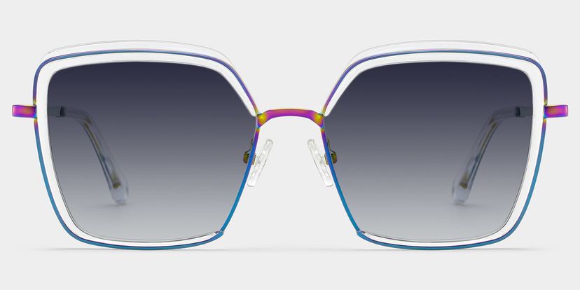 Cordaro Clear Square Sunglasses