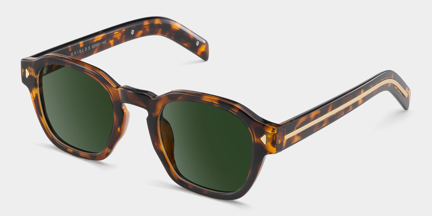 Leilani tortoise Frame Polarized Sunglasses with rectangle Style Online | ZEELOOL UK2