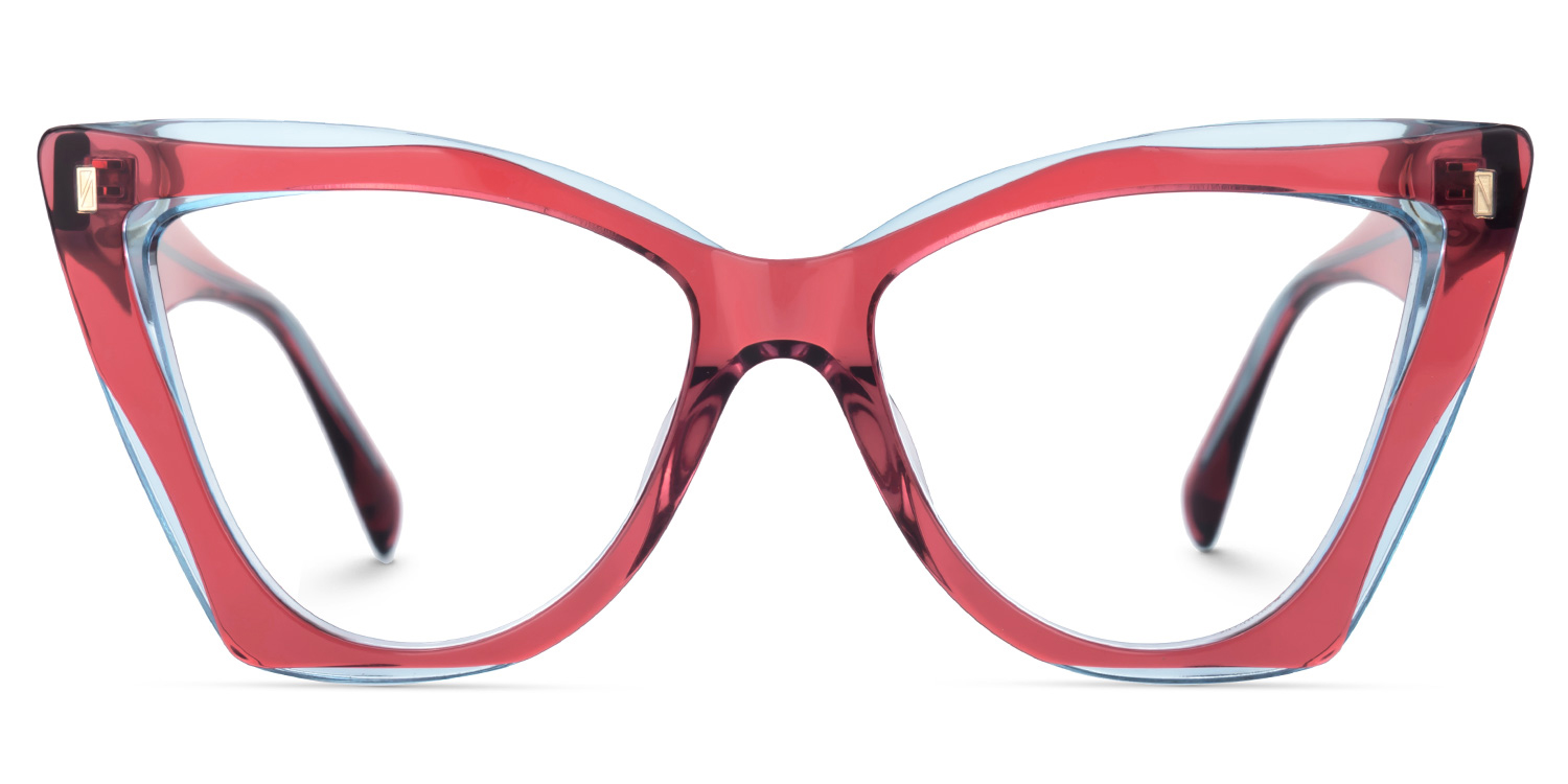Kimbers Cateye Red Glasses0