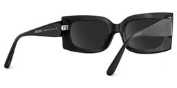 Orduno Rectangle Gray Leopard Sunglasses4