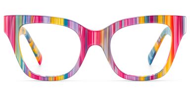Nereyda Multicolor Cat eye Glasses