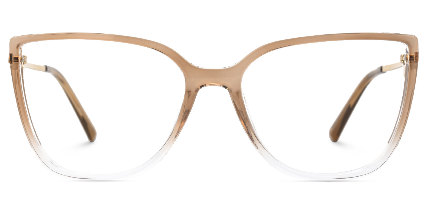 Celisa Cateye Two-Tone Glasses0