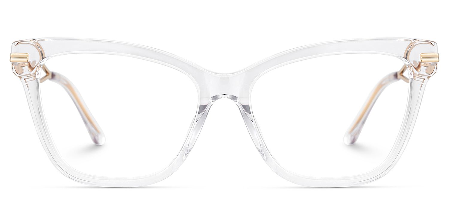 Mason Eyeglasses in Cat eye Clear Frame | ZEELOOL UK1