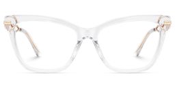 Mason Cat eye Clear Glasses1
