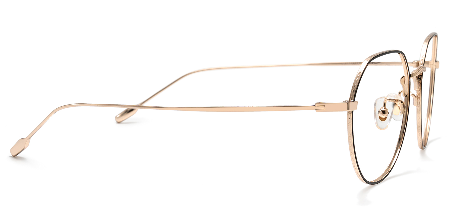 Herbert Round Black Glasses2