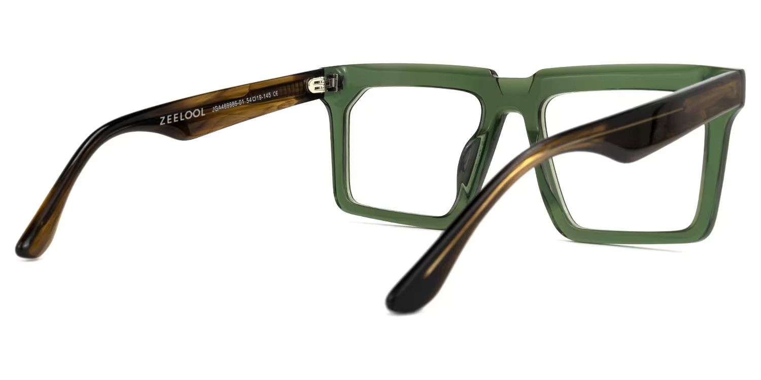 Moreland Rectangle Green Eyeglasses & Glasses Frames3