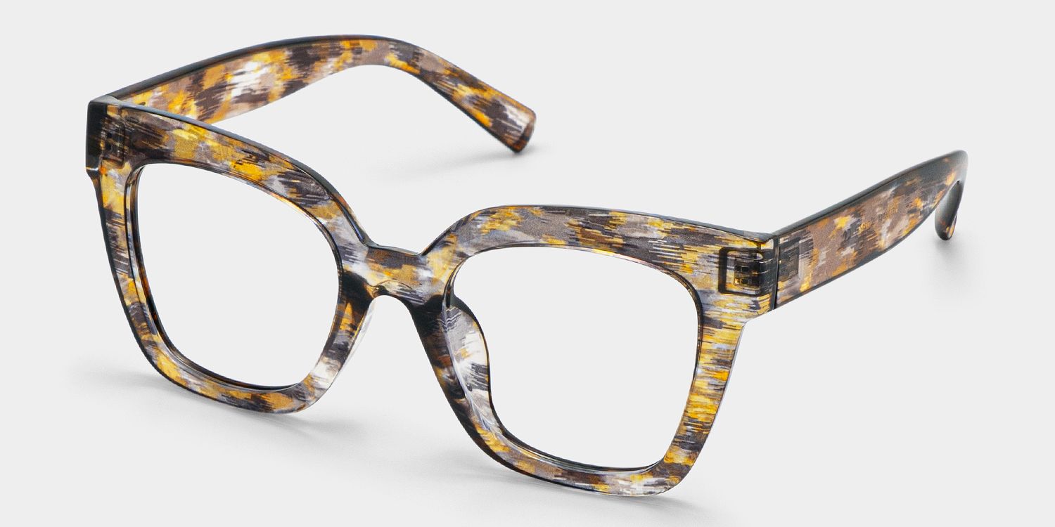 Malcolm Square Brown Eyeglasses and Glasses Frames2