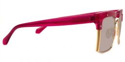 Kiana Bright-Pink Square Sunglasses2