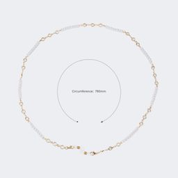 Stylish Clear Diamond Pearl Eyeglasses Chains2