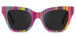Nereyda Cateye Multicolor Sunglasses0