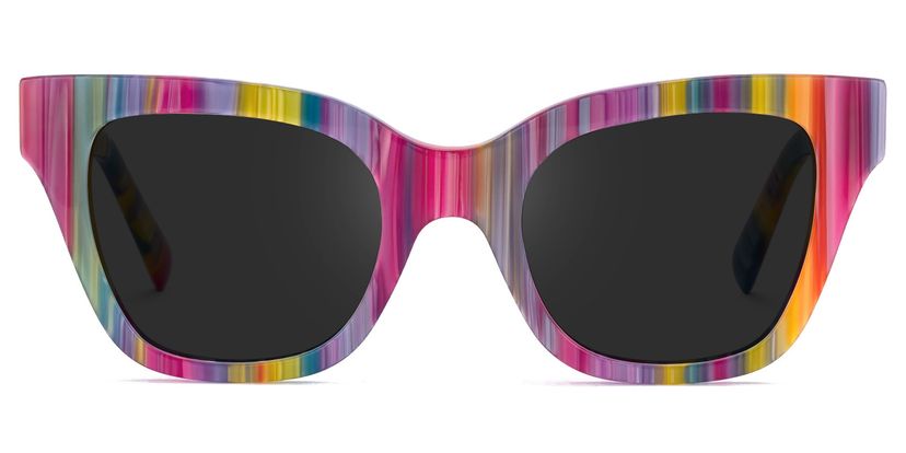 Nereyda Cateye Multicolor Sunglasses