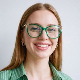 Yomary Cateye Green Glasses5