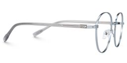 Celena Round Silver Glasses2