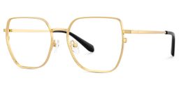 Fife Gold Geometric Glasses3