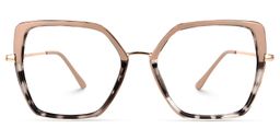 Keller Geometric Two-Tone Glasses0