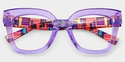 Malcolm Square Purple Glasses1