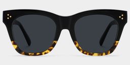 Tandy Rectangle Tortoise Sunglasses0