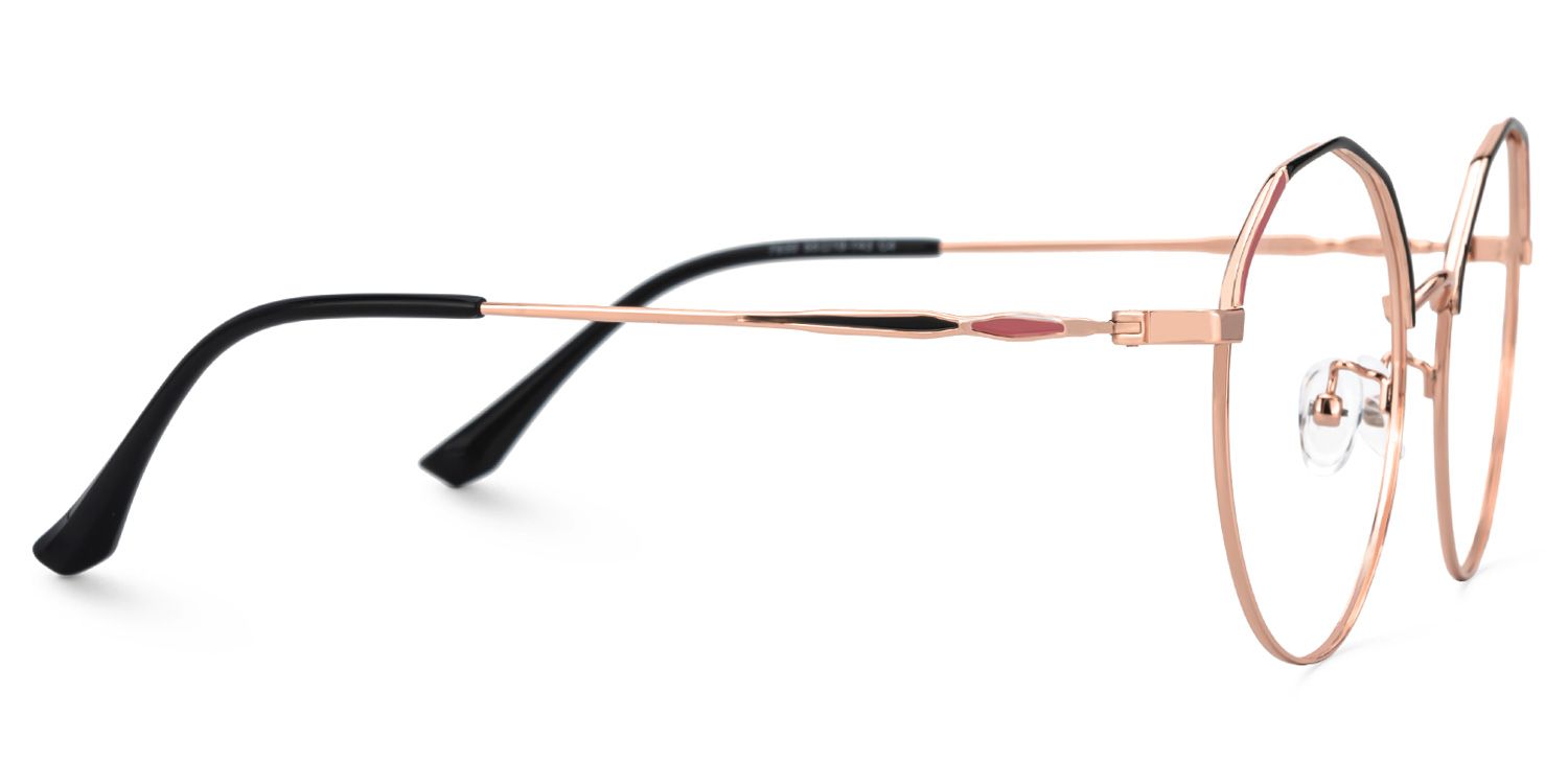 Cummins Two-Tone Thin Frame Eyeglasses | ZEELOOL UK2