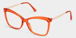 Isaebella Butterfly Orange Glasses2