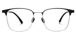 Boykai Browline Silver Glasses0