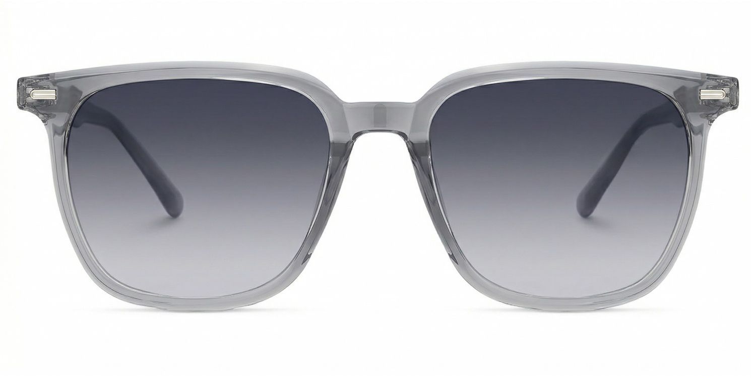 Square Grey Eyeglasses Eliza TR-90 Frame Glasses0