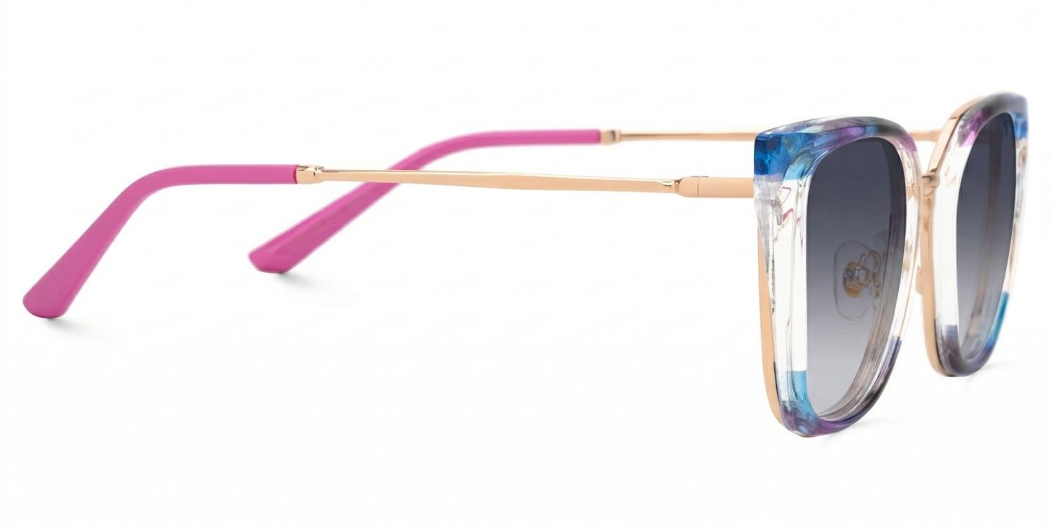 Martins TR90 Rectangle Multicolor Frame Glasses | Zeelool2