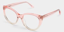 Kiera  Cat-eye Pink Glasses2