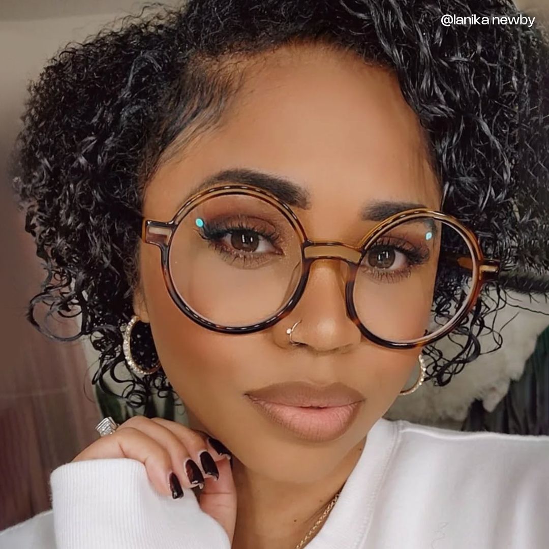 Chantel Round Tortoise Glasses | ZEELOOL UK4