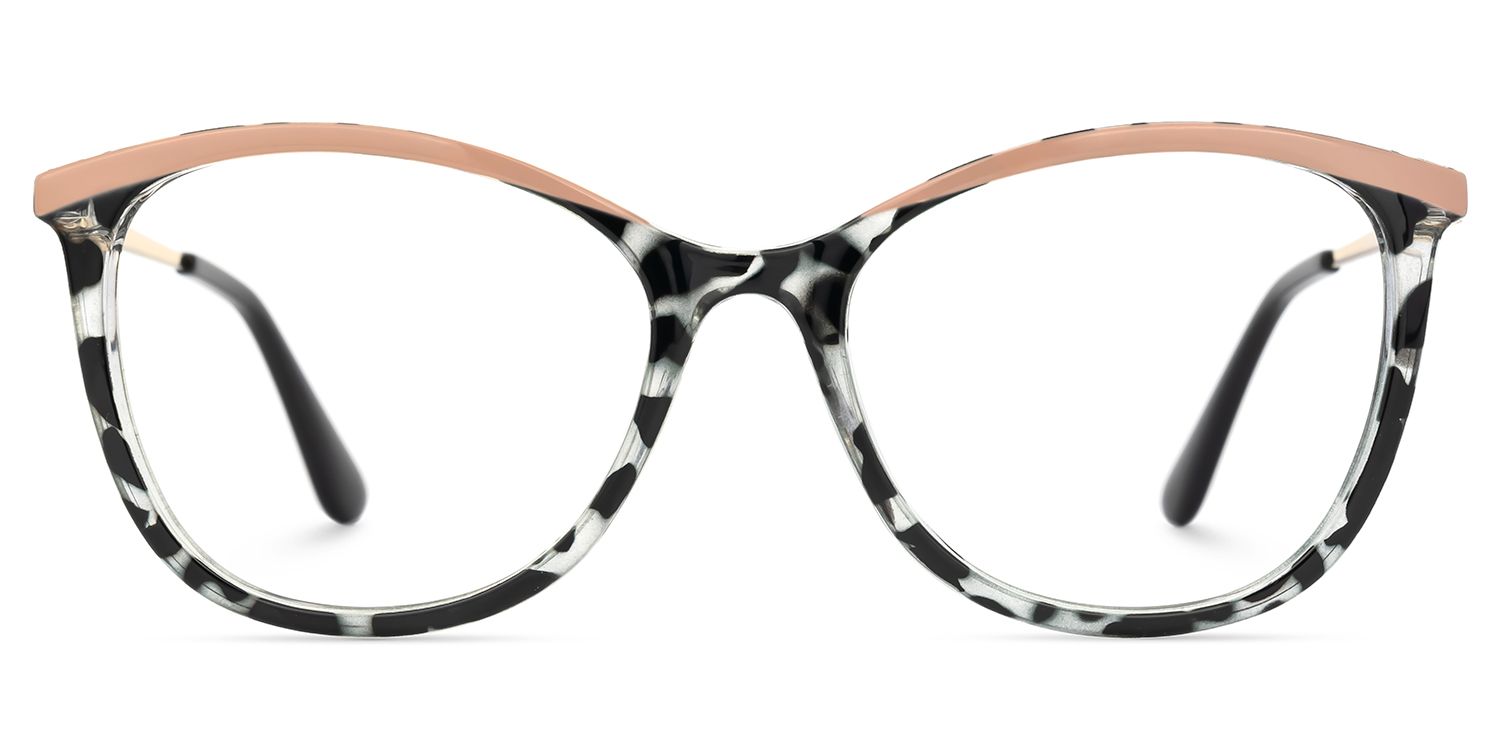 Jenee Thin Frame Tortoise shell Glasses in Oval Design | ZEELOOL UK0