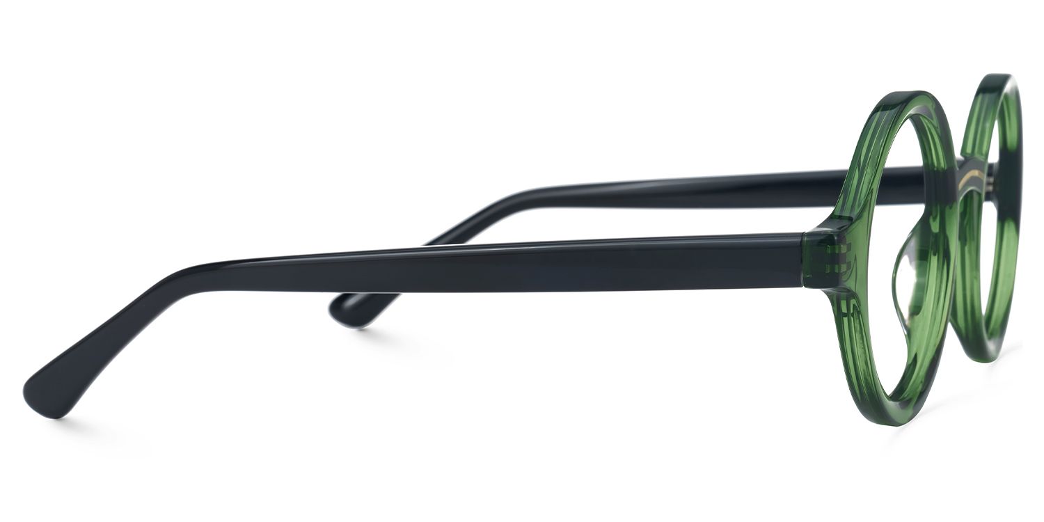 Round Netini Green Glasses deals -Zeelool Glasses2