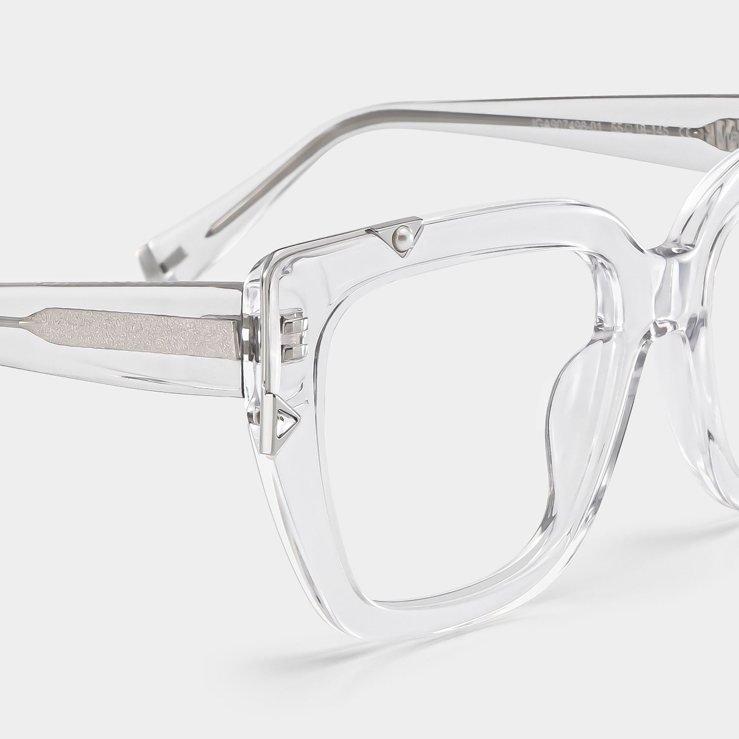 Marilyn Clear Butterfly Frame Designer Glasses | ZEELOOL x Prabal Gurung5