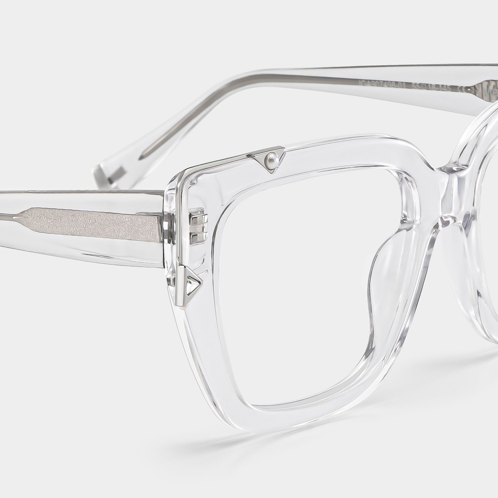 Marilyn Clear Butterfly Frame Designer Glasses | ZEELOOL x Prabal Gurung5