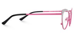 Ellen Cateye Two-Tone Glasses2