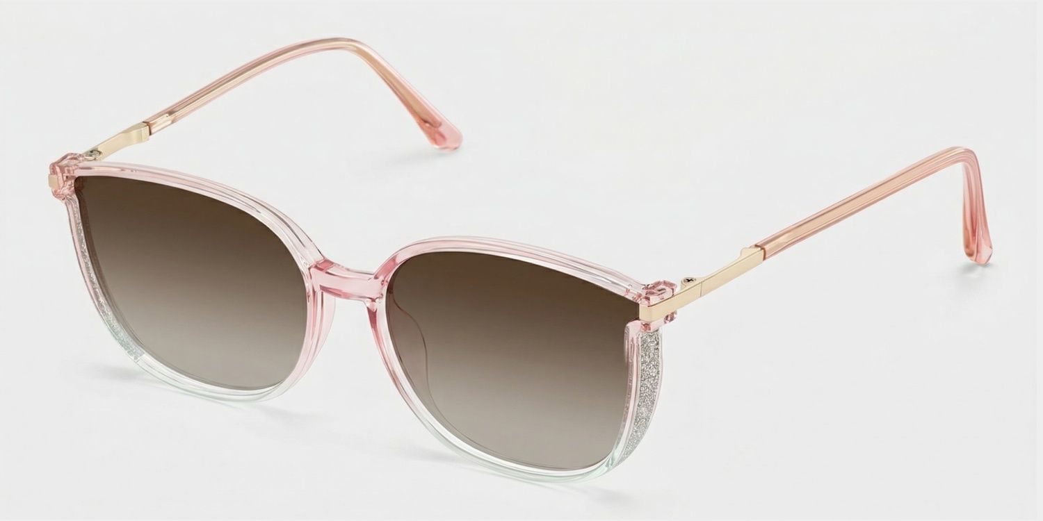 Square Rodz Two-tone Eyeglasses with Clear Frames2