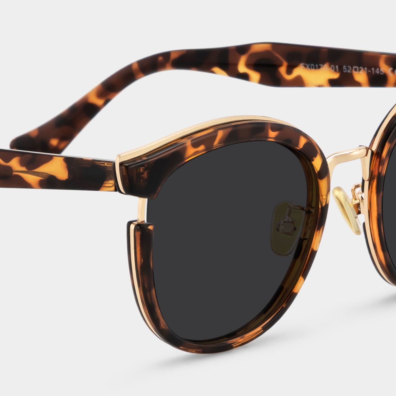 Laraine Cat Eye Tortoise Frame Sunglasses | ZEELOOL UK4