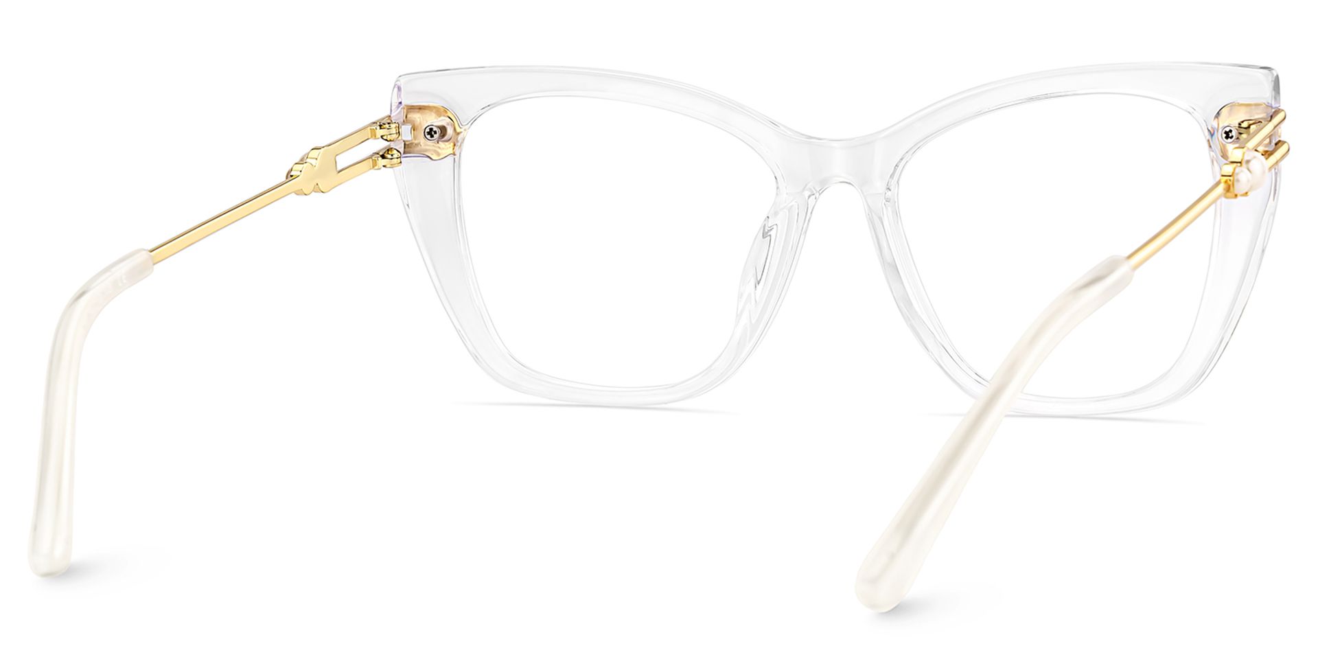 Victor Eyeglasses in Cat eye Clear Frame | ZEELOOL UK6