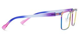 Violet Browline Iridescent Glasses4