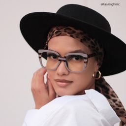 Brenda Square Mauve Glasses12