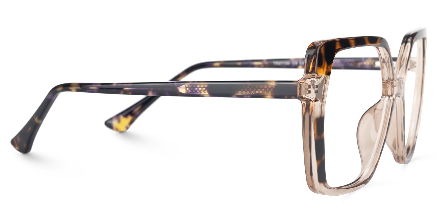 Square Jeneive Tortoise Glasses deals -Zeelool Glasses2