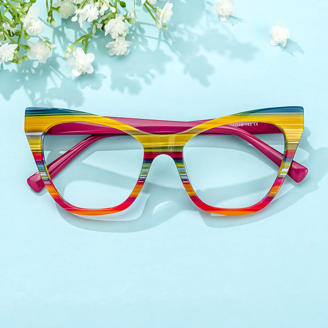 Gallant Cateye Multicolor Glasses6
