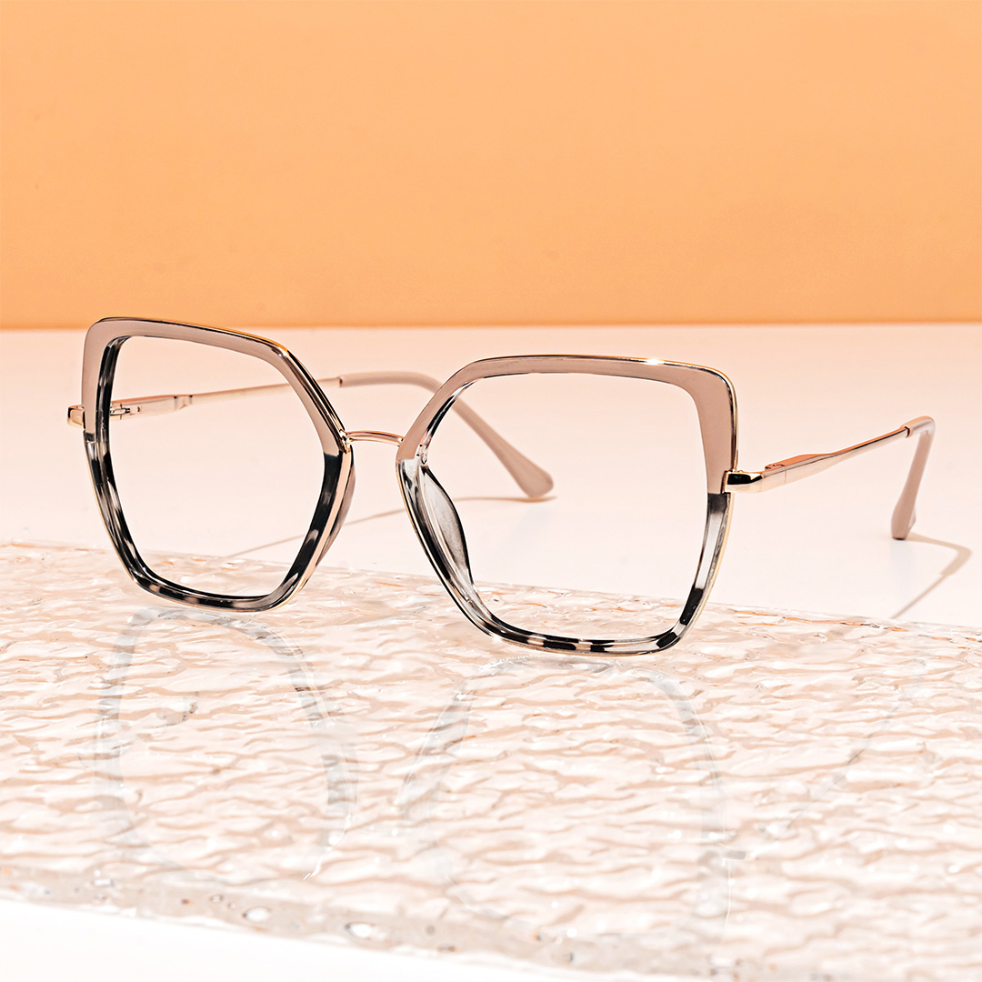 Keller Geometric Two-Tone Glasses4