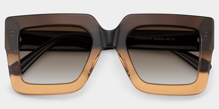 Brandon Square Tawny Glasses