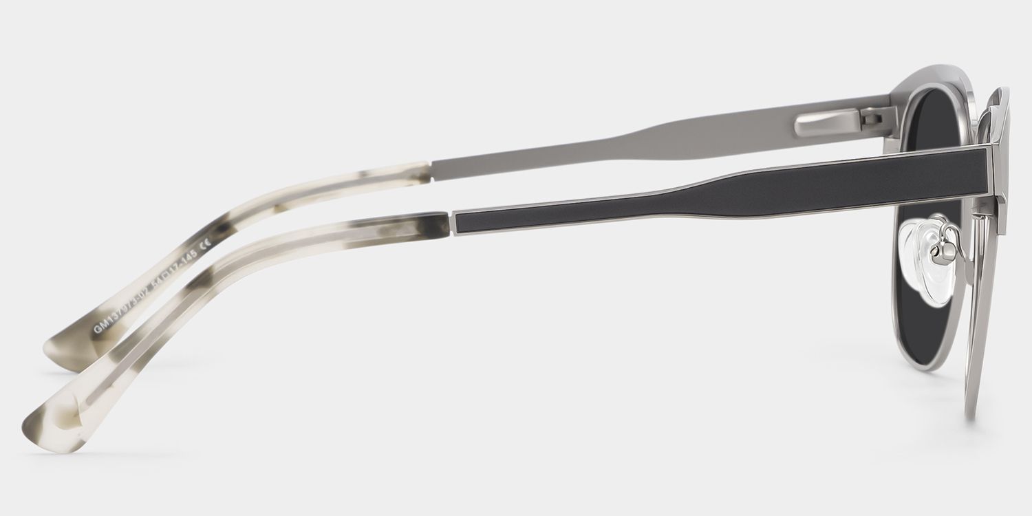 Wren Dark-Gray Browline Sunglasses to Frame Your Face | ZEELOOL UK3
